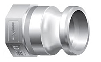 INSTA-LOCK™ Acoplamento TIPO A Adaptador Macho x Rosca NPT Fêmea
