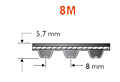 8m